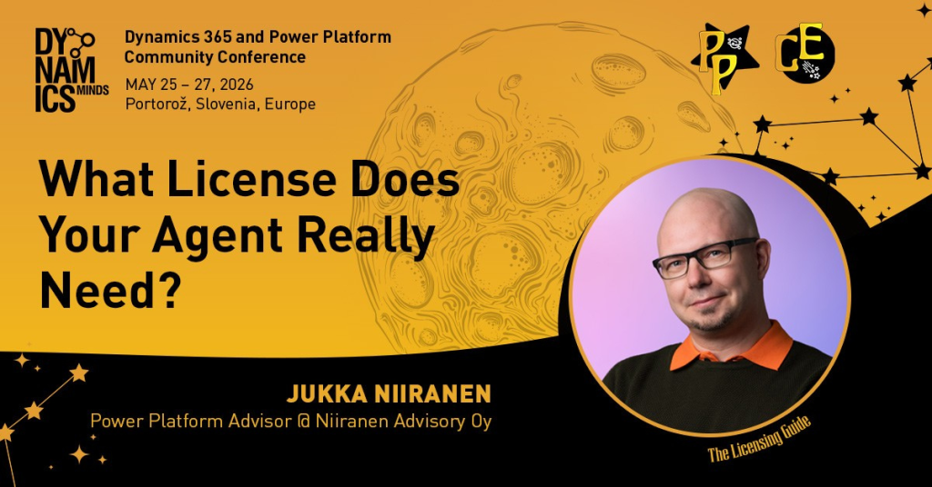 DM26 session - Agent license